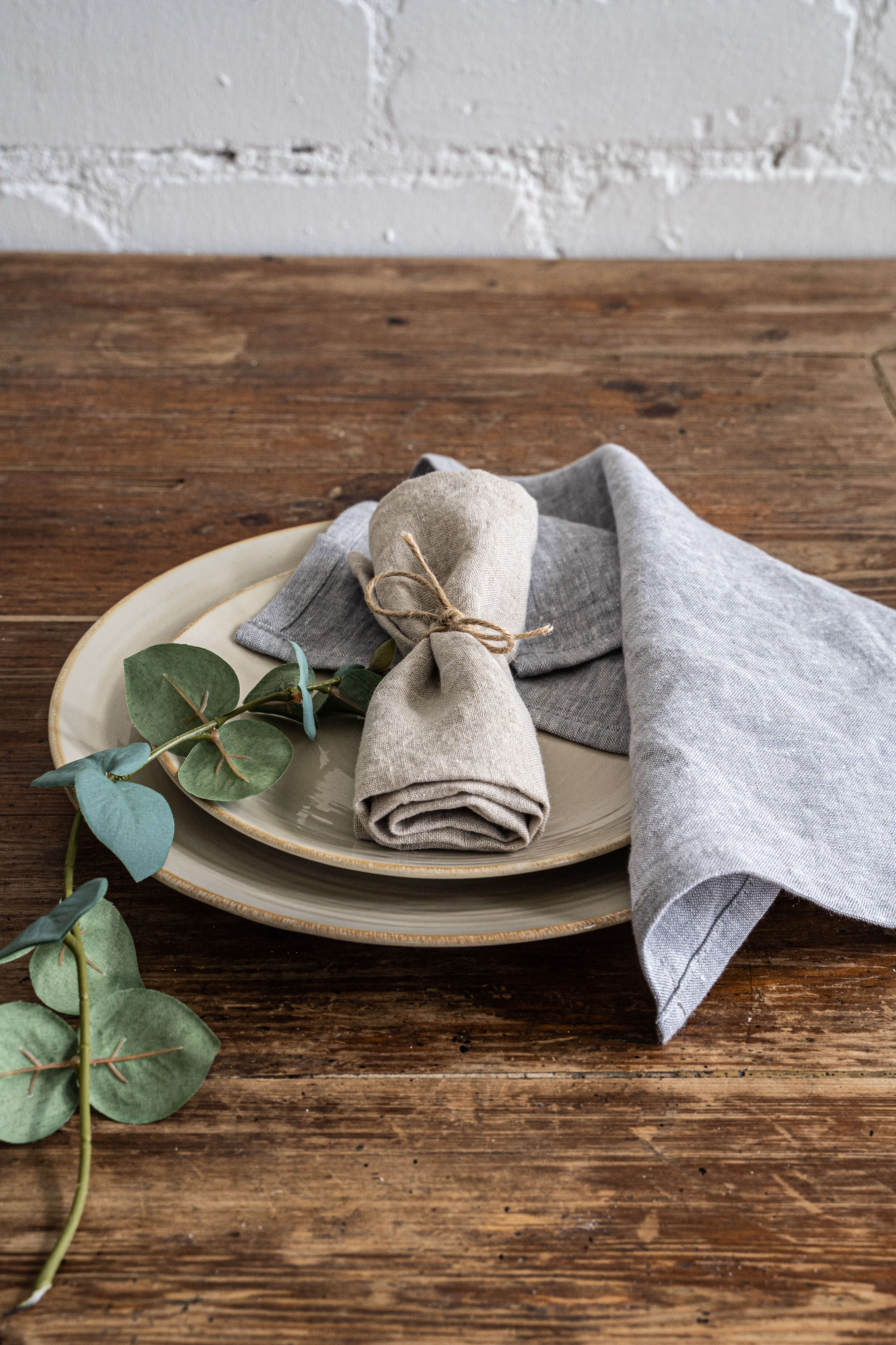 Linen napkins