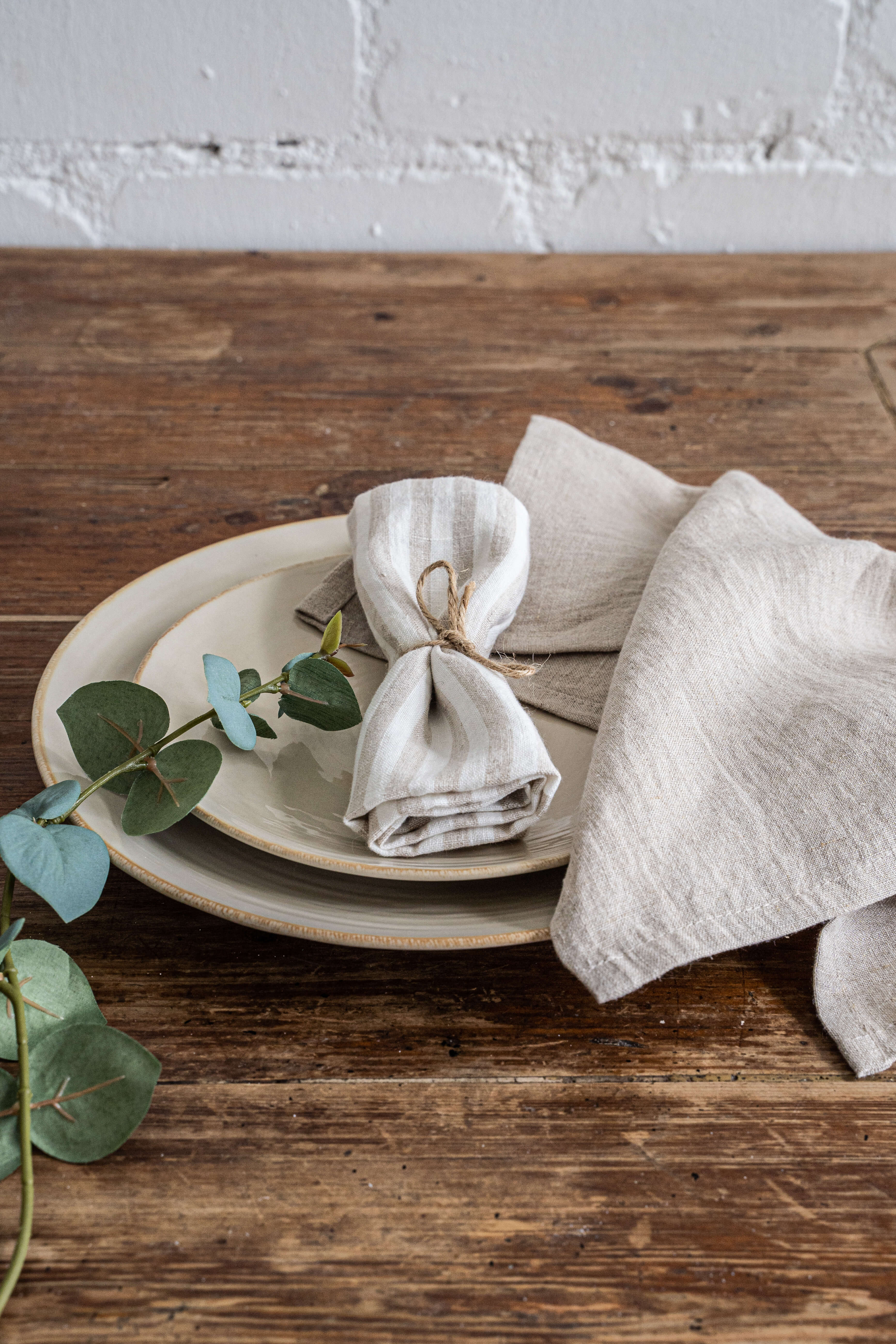 Linen napkins