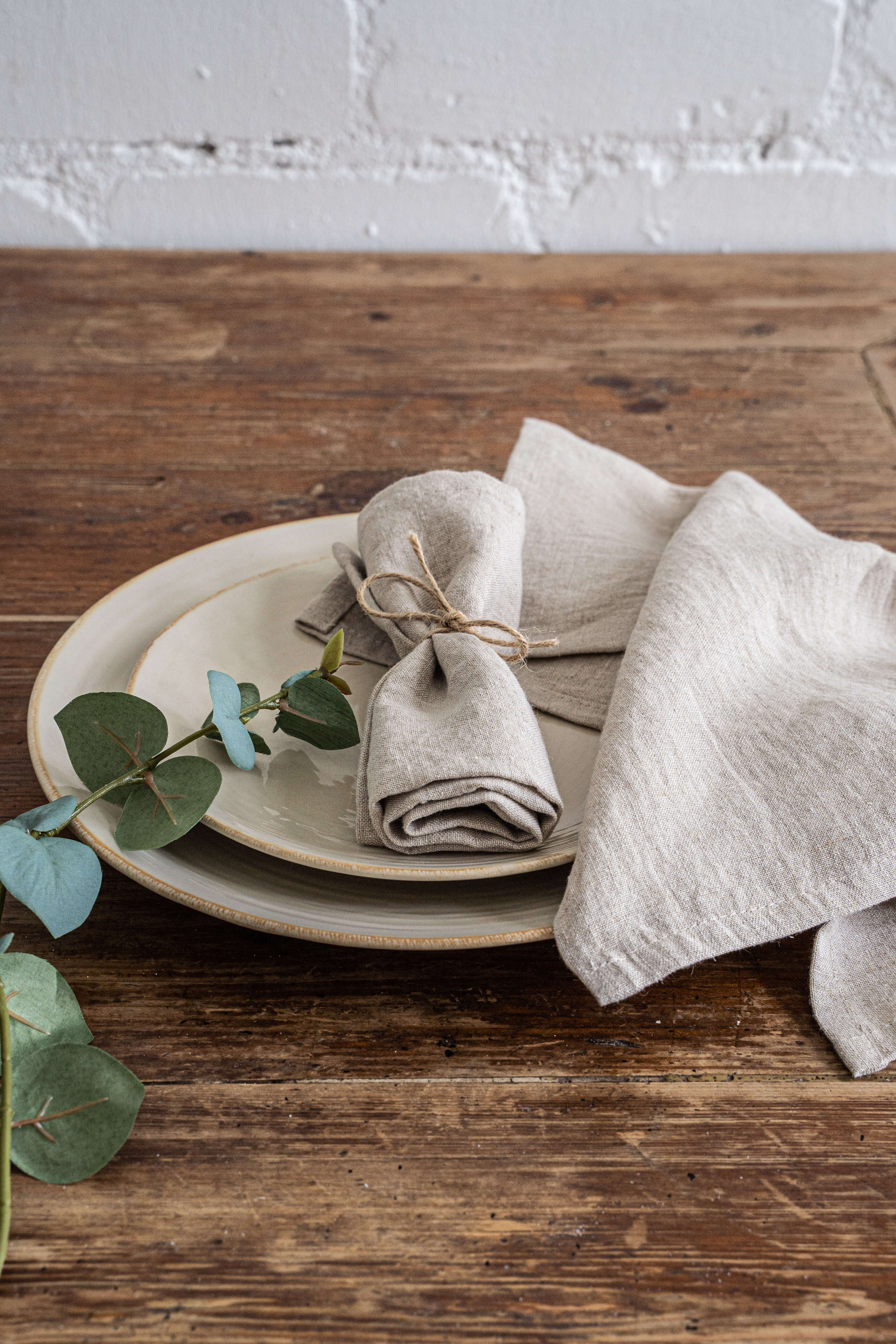 Linen napkins