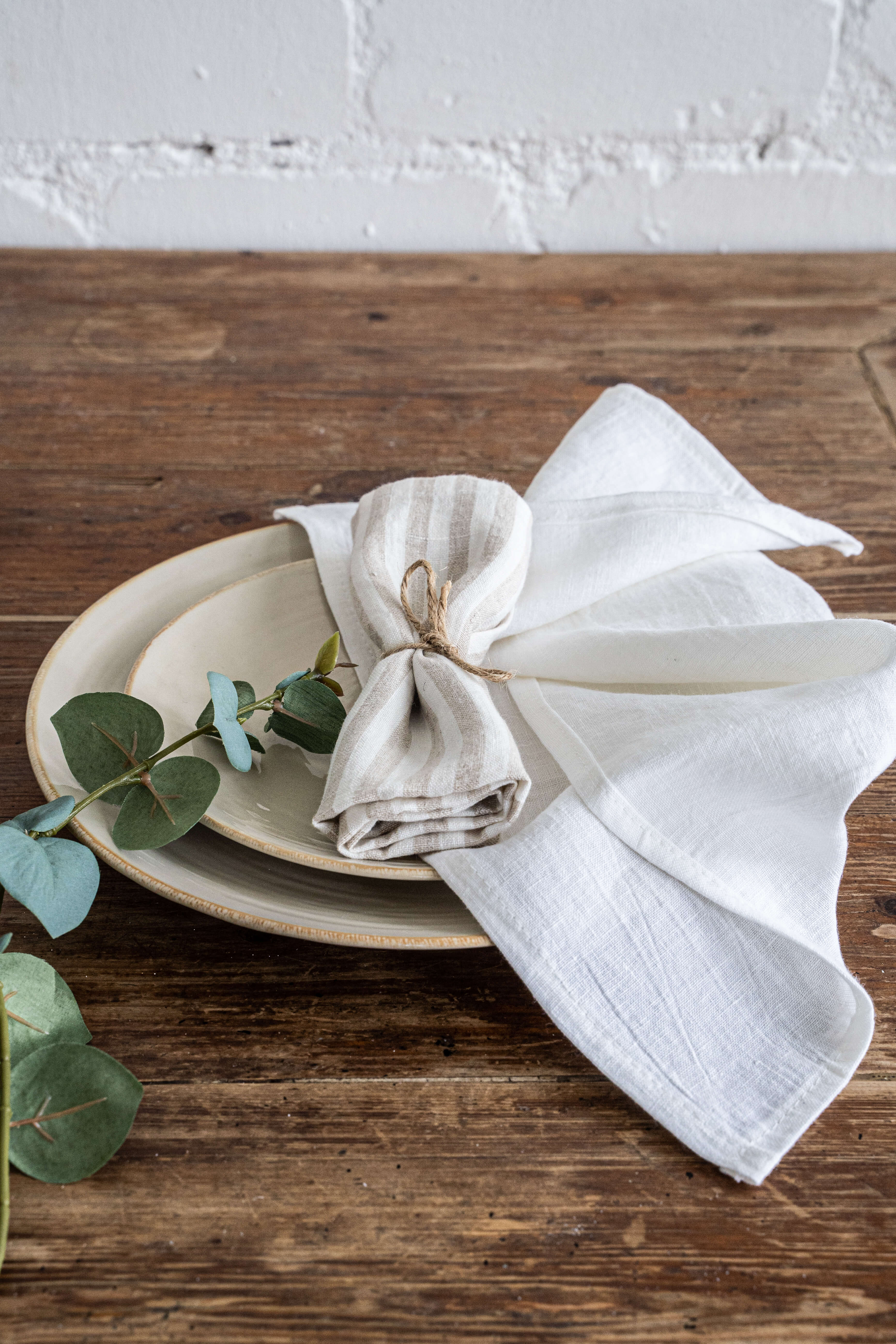 Linen napkins
