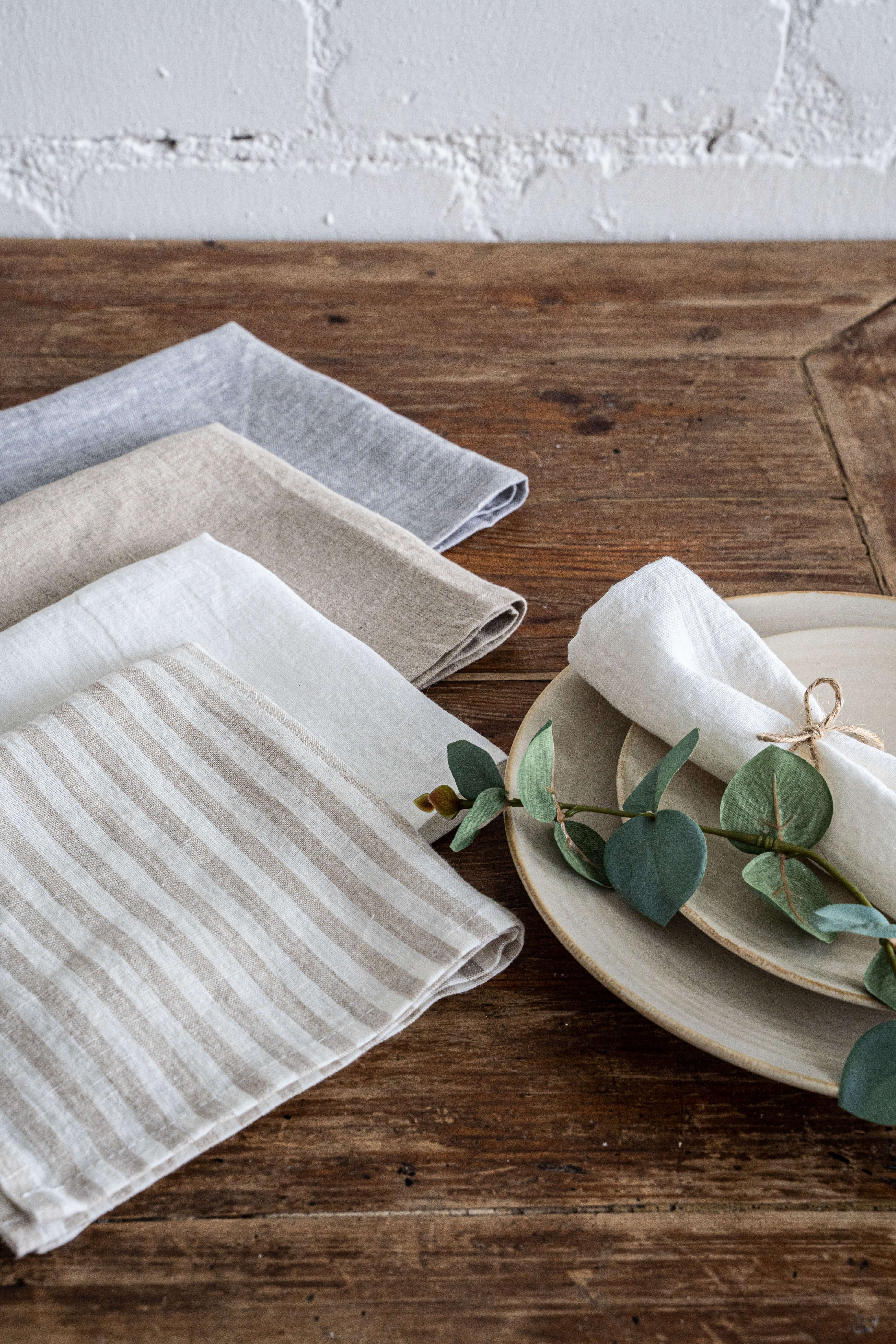 Linen napkins