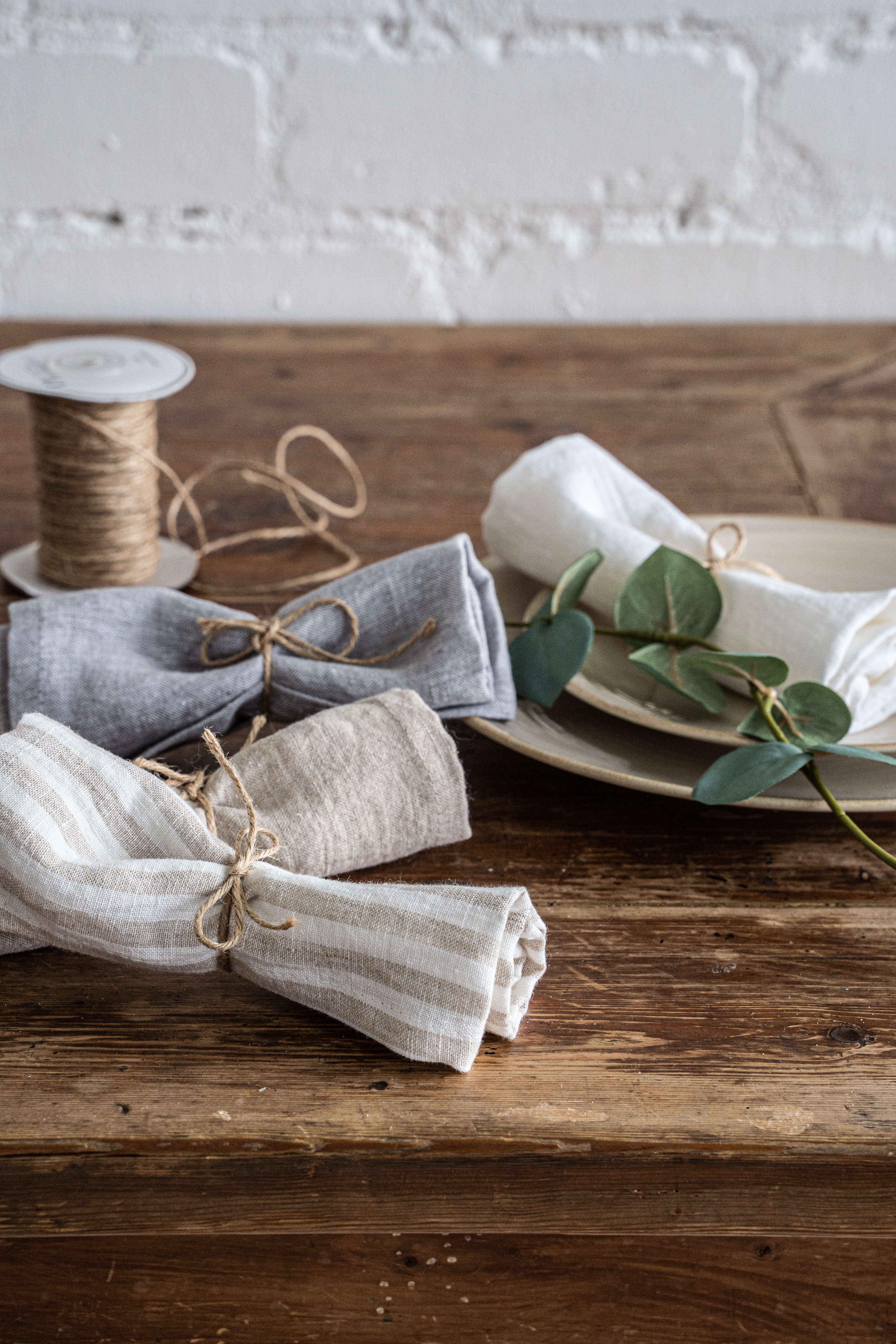 Linen napkins