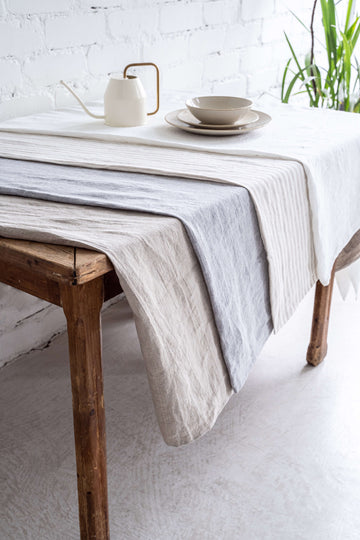 Linen tablecloth