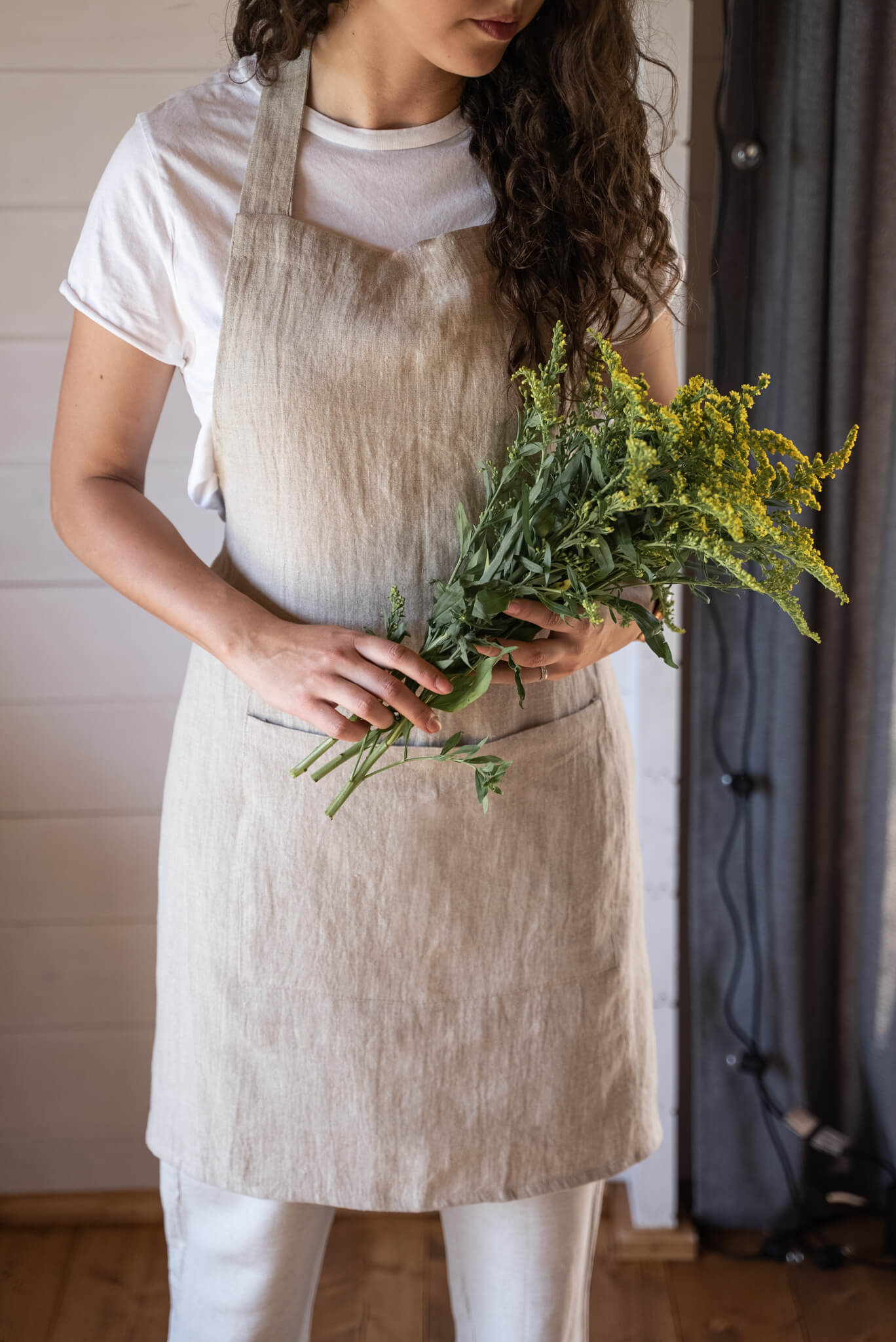 Linen apron