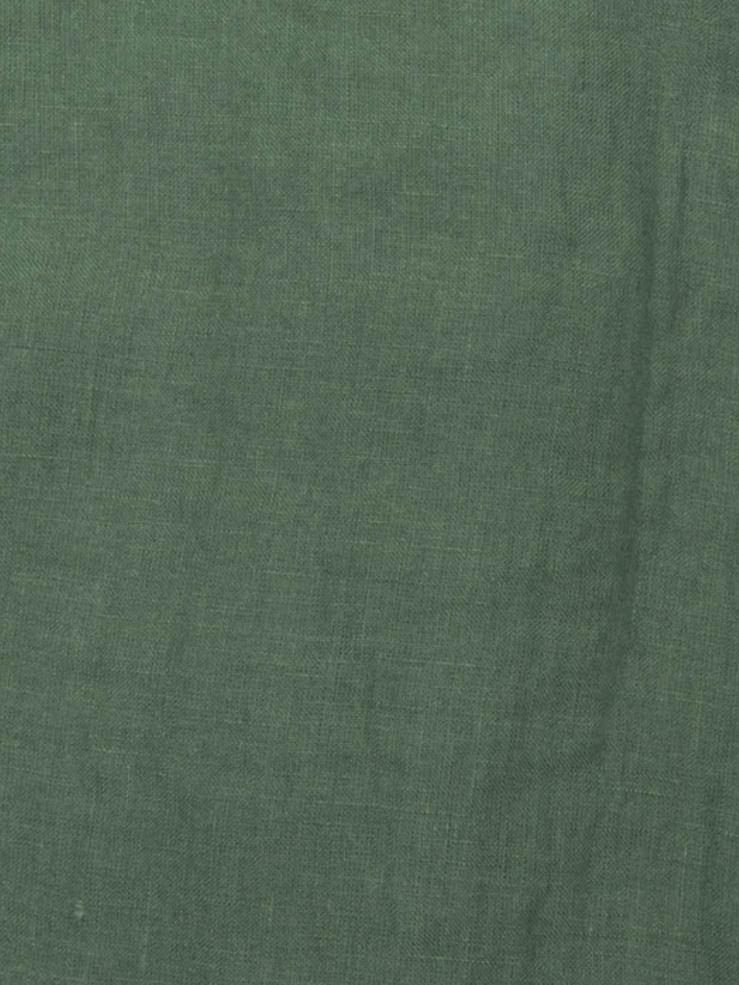 Seamless linen couch cover in Safari Green color (density 175 g/m2)