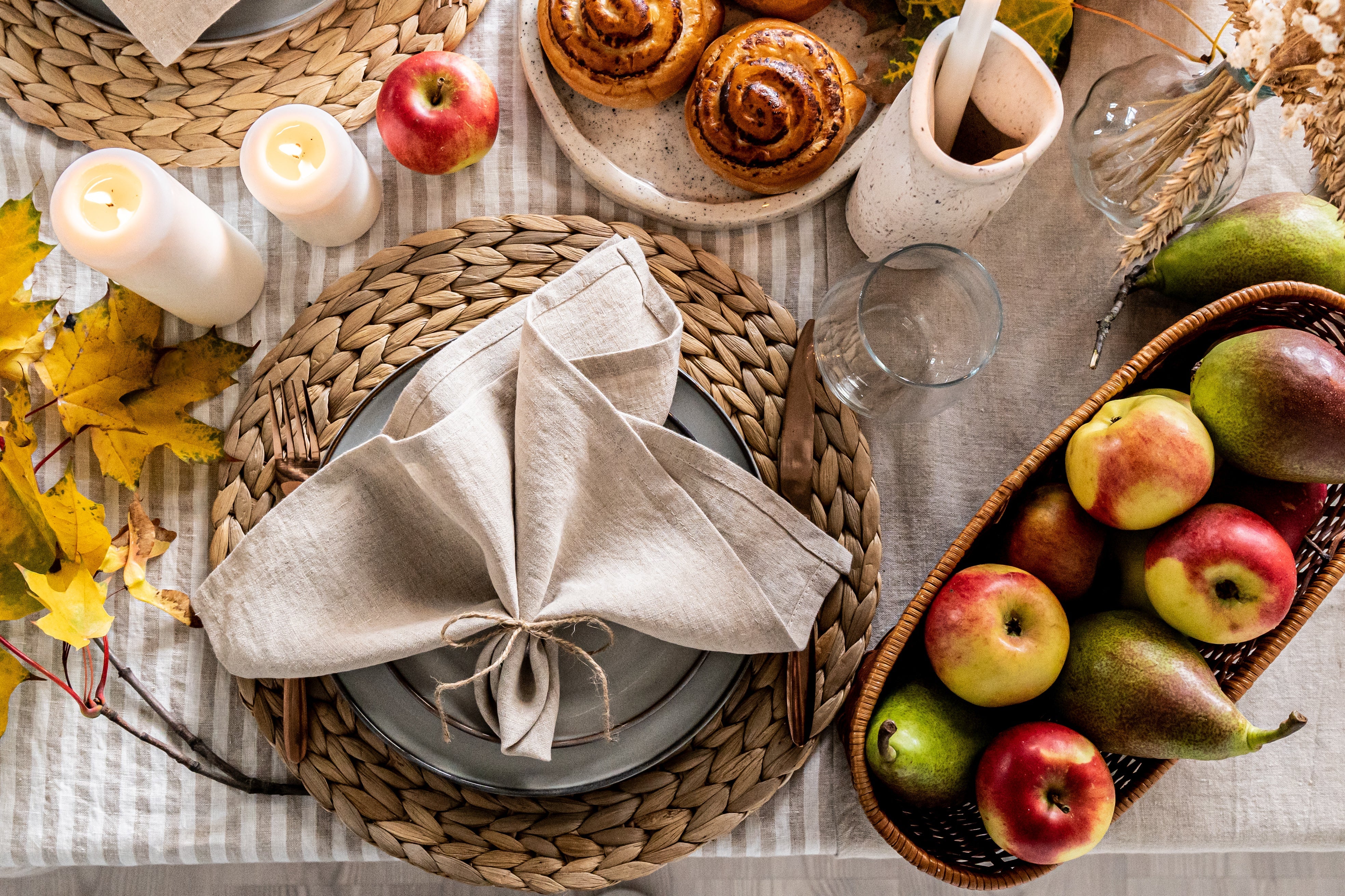 Linen Napkins - Dusty Linen