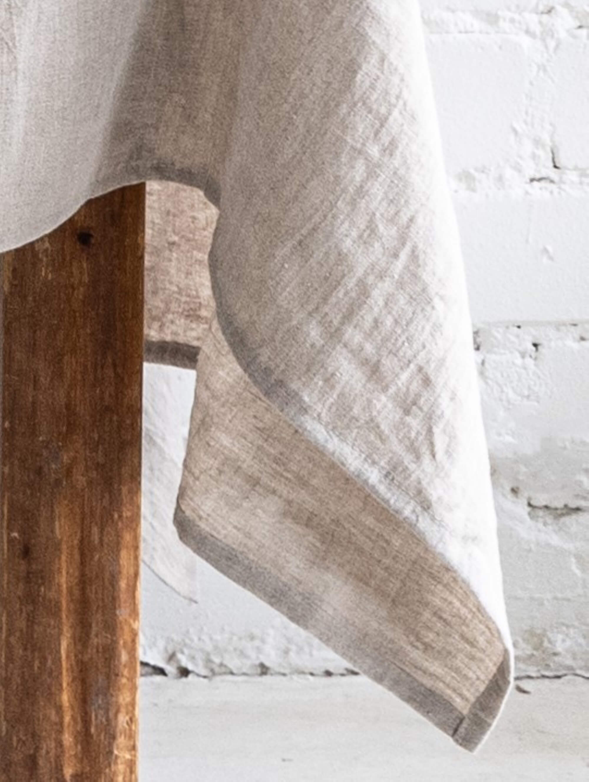 Linen tablecloth