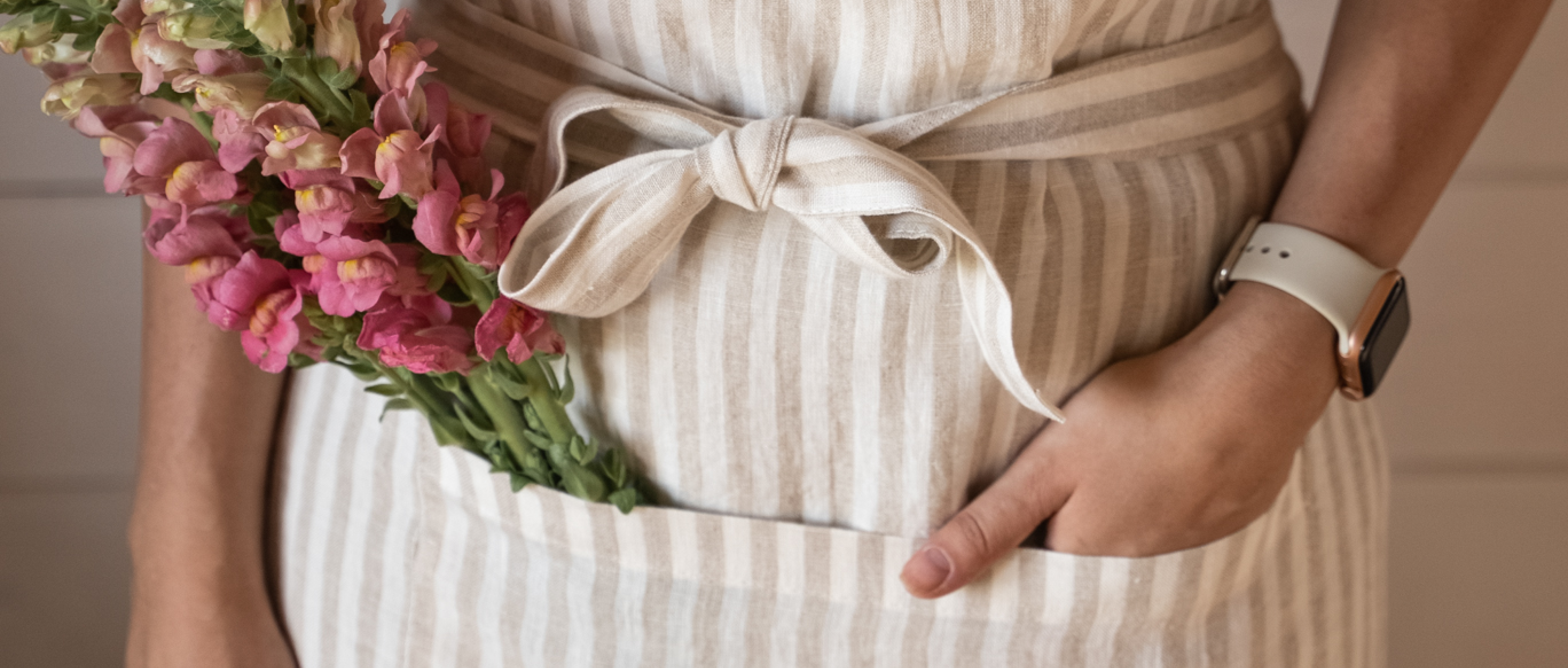 Linen aprons