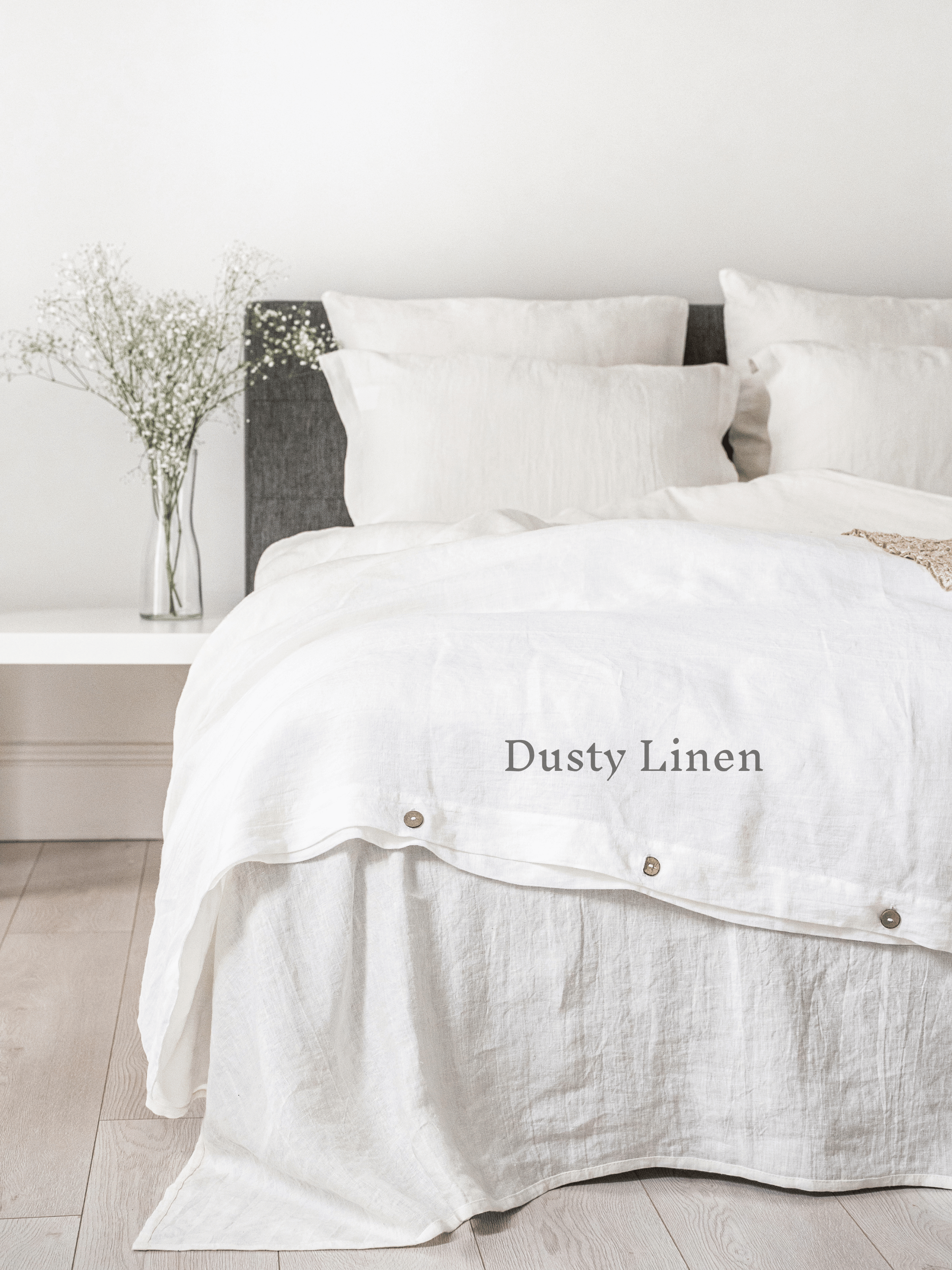 Shop Dusty Linen's range of bed linens, where luxury meets comfort with collections available for easy online purchase.