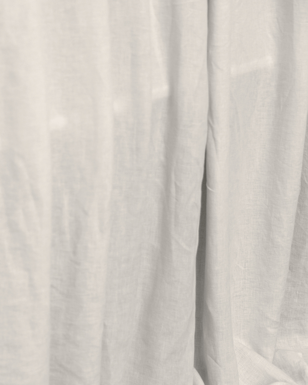 Set of 2 blackout linen curtains in Cream