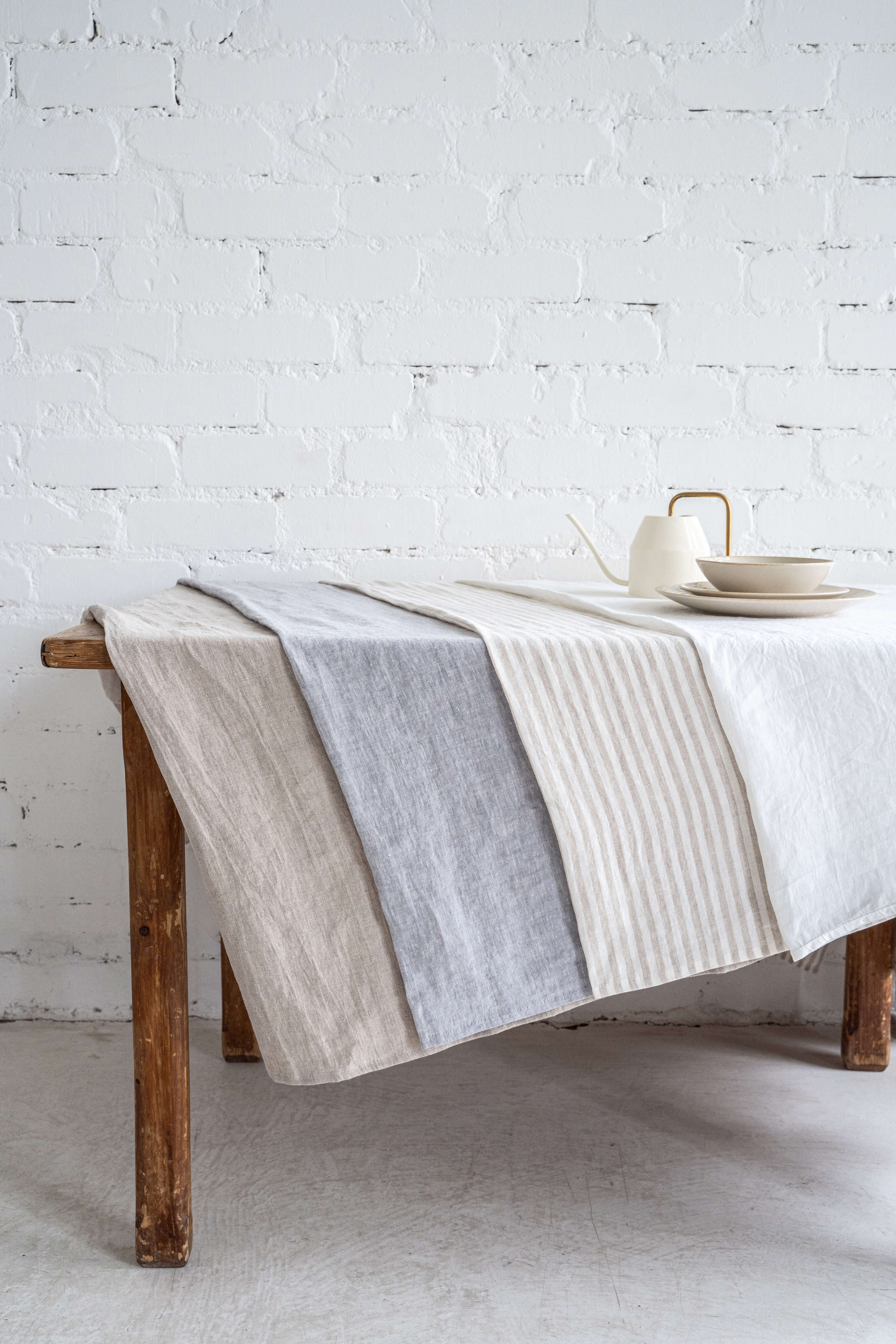 Linen tablecloth