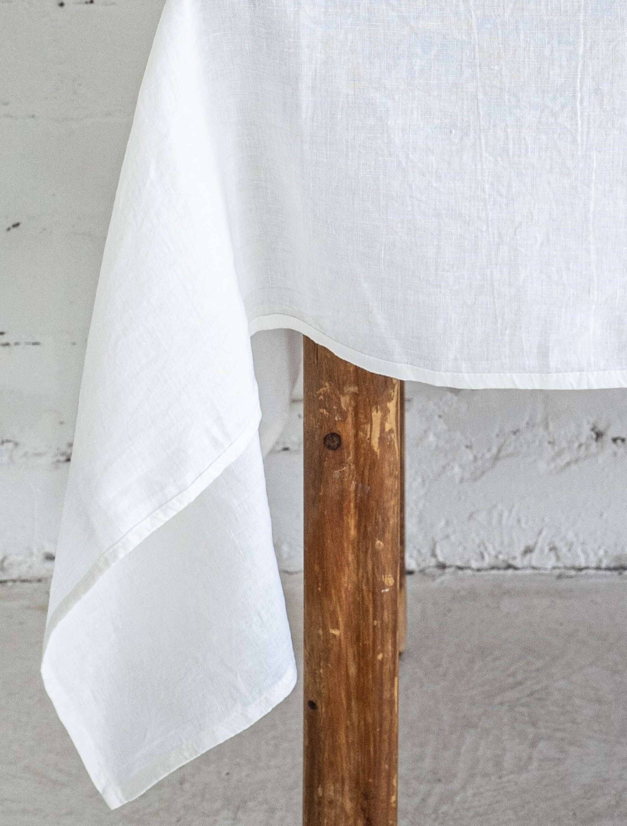 Linen tablecloth