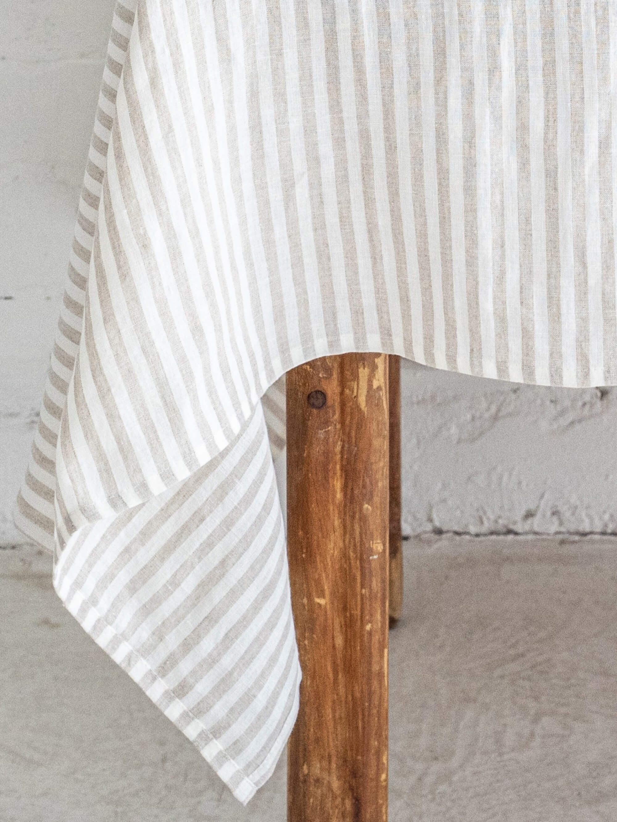 Linen tablecloth