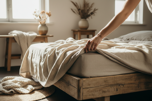 Linen Flat Sheet – No Middle Seam