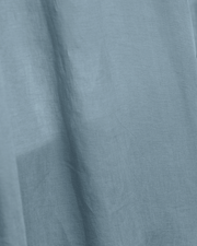Linen Fabric by the Meter – Gray Blue, Crushed Finish, 280 cm Width