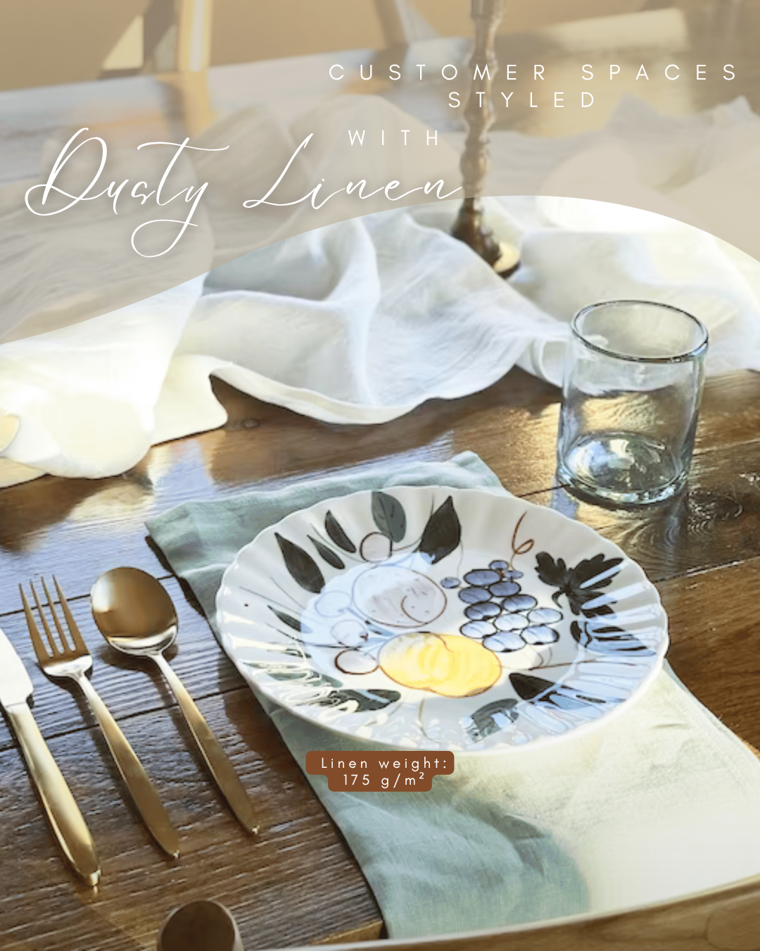 Linen napkins