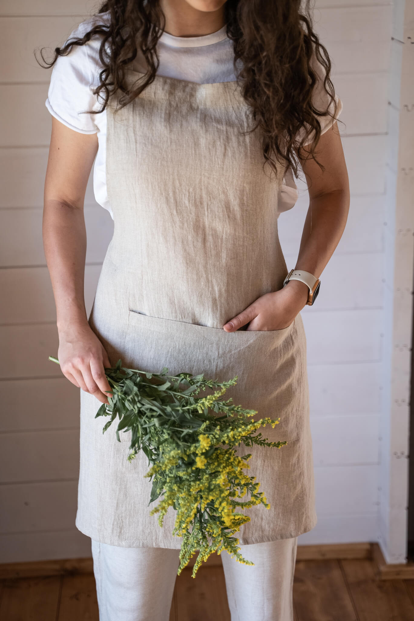 Linen apron