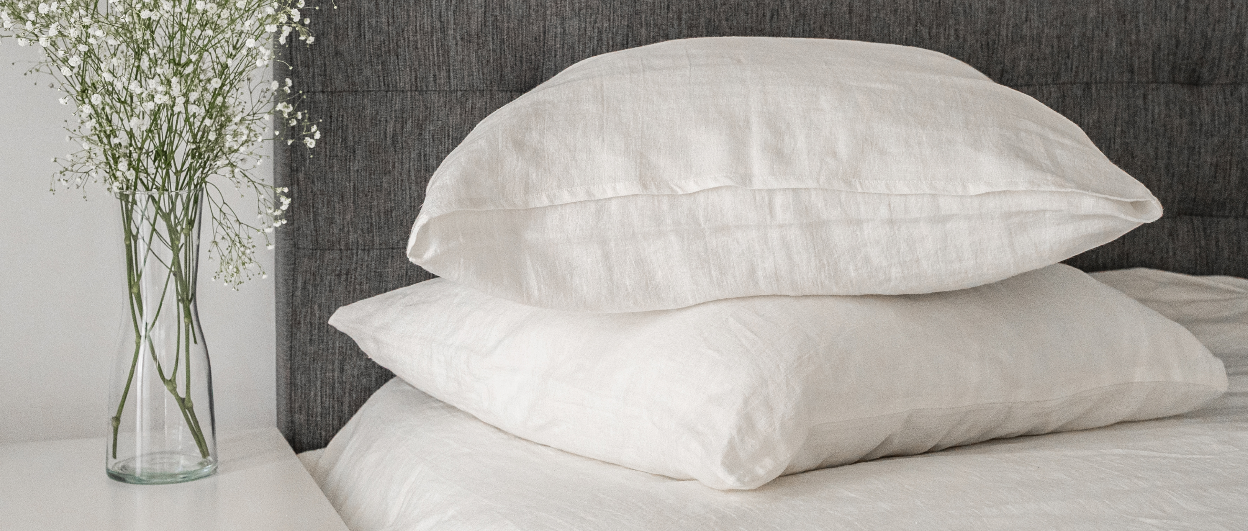 Linen pillow covers