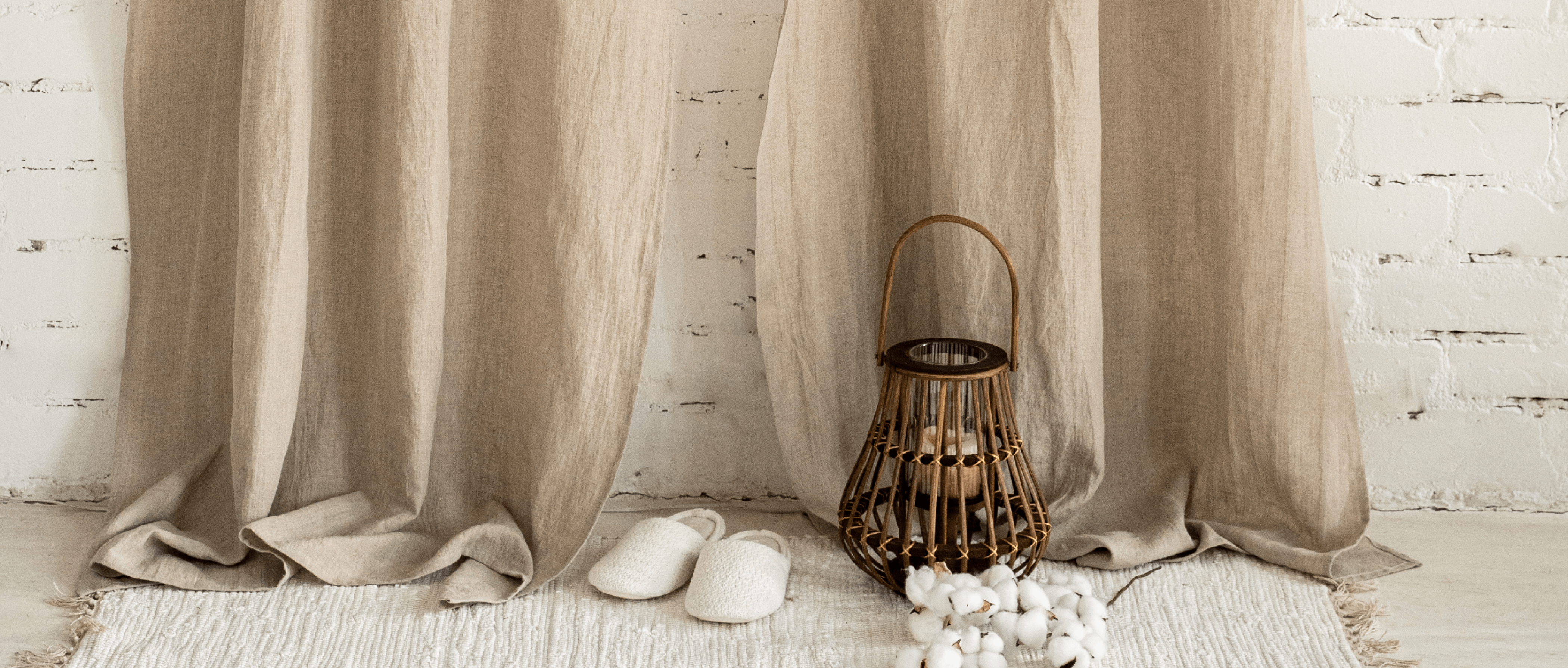 Custom linen curtains collection - made to order panels
