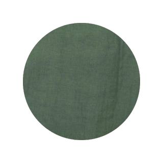 Forest green linen color swatch