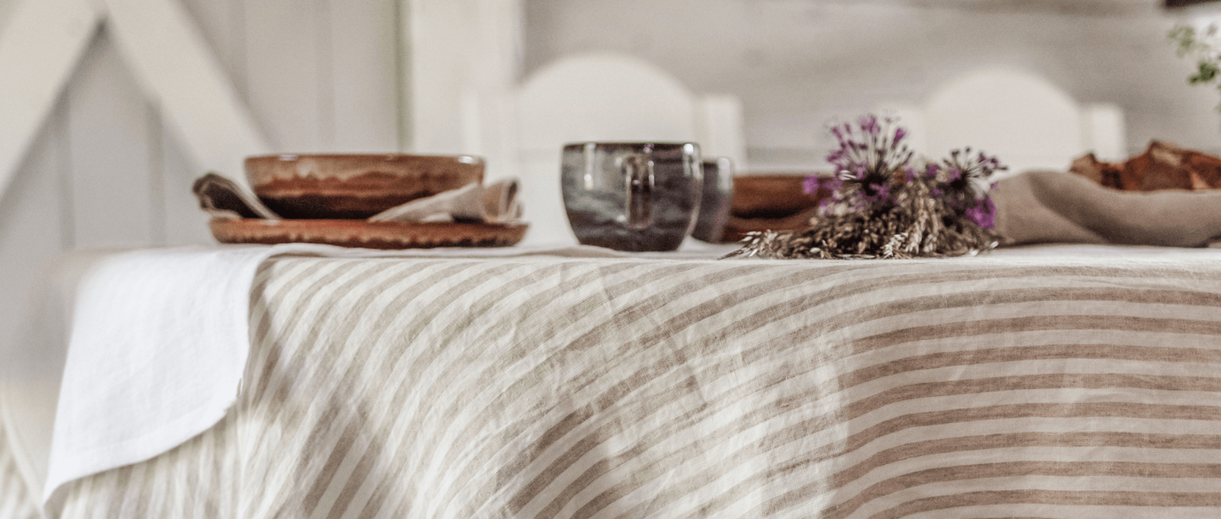 Linen tablecloths collection - custom size table linen