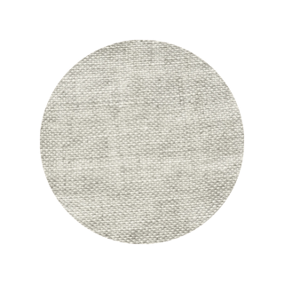 Natural undyed linen fabric color swatch