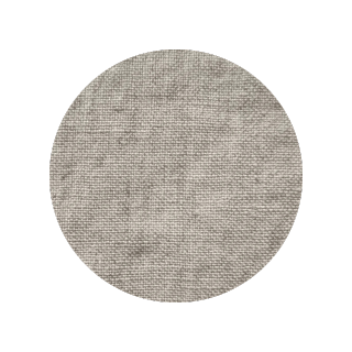 Warm gray linen fabric color swatch
