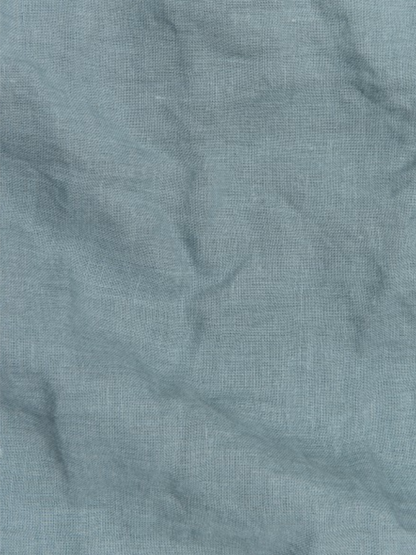 100% Linen Curtains - Gray blue. Dusty linen