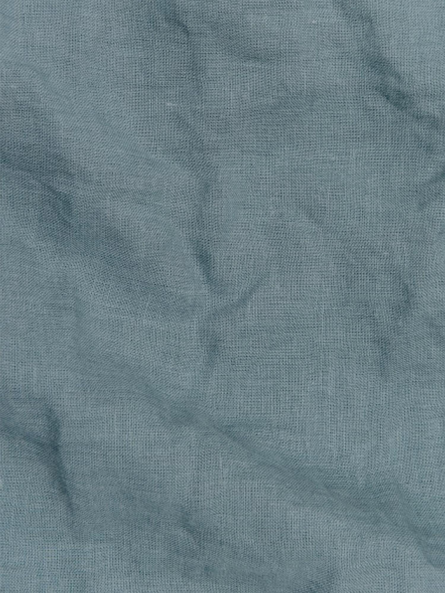 Linen Shower curtain in Gray Blue color Dusty Linen