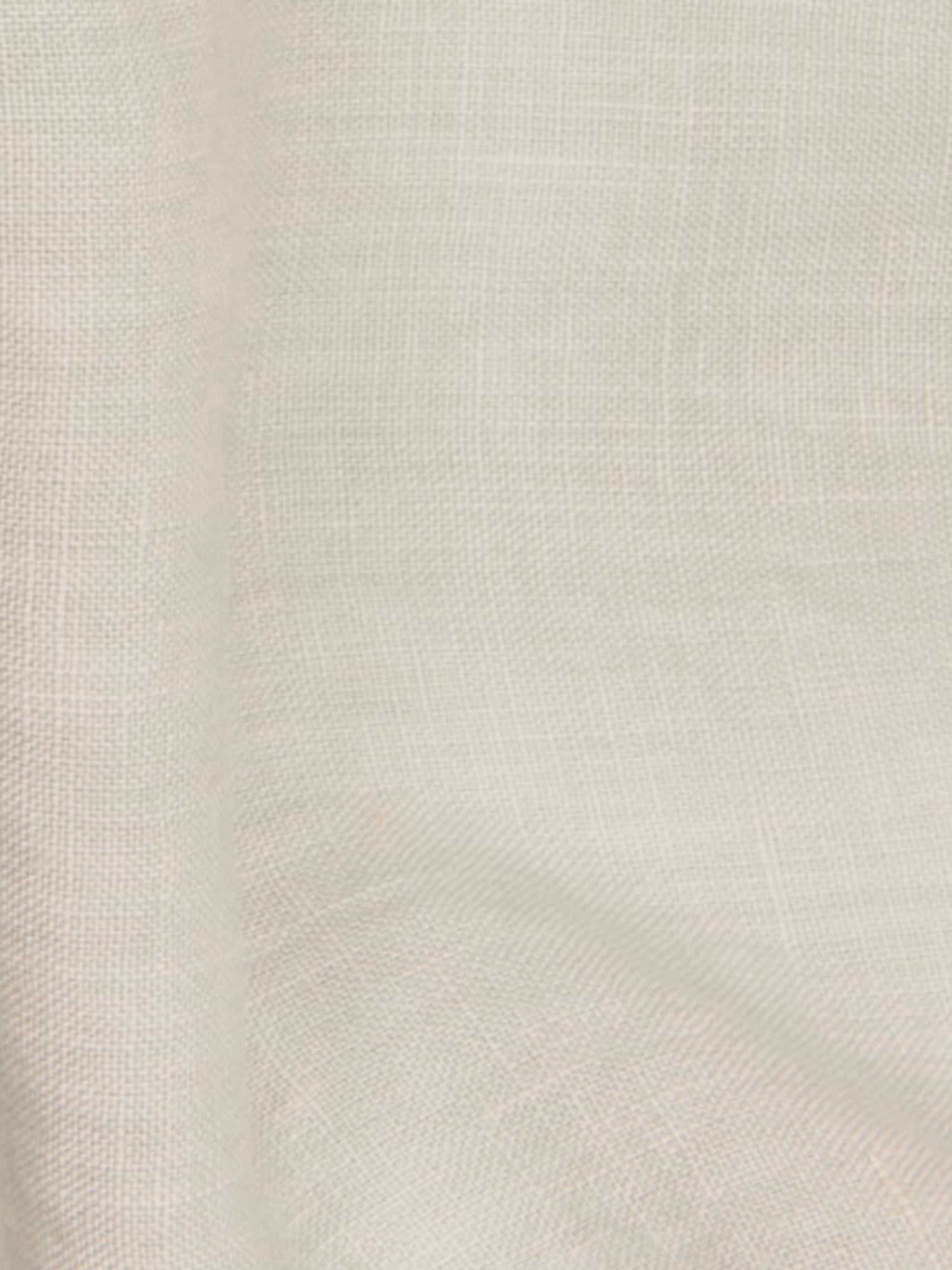 a close up view of a white fabric