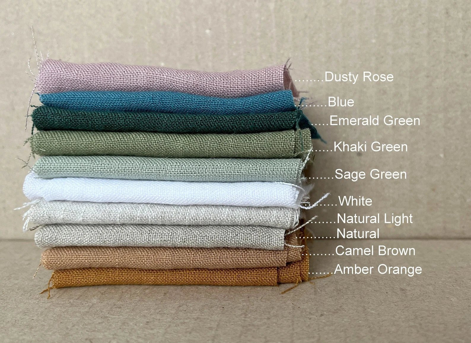 Large Linen tote bag in Various Colors Dusty Linen